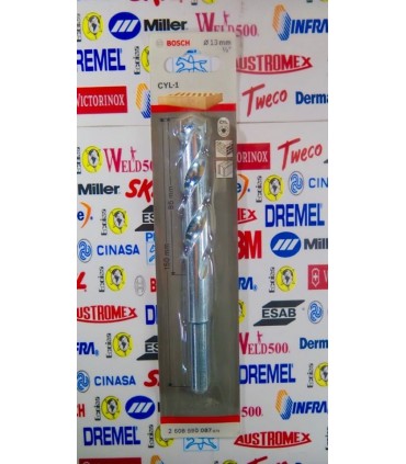 Broca para concreto/piedra 1/2" X 6" Bosch