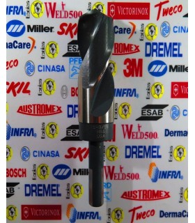 Broca de acero alta velocidad 1 3/16" con zanco 1/2" Bosch