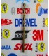 Broca de acero alta velocidad cobalto 9/64" Bosch