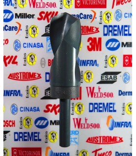 Broca de acero alta velocidad 1 3/8" con zanco 1/2" Bosch