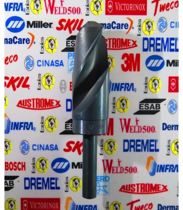 Broca de acero alta velocidad 1 1/4" con zanco 1/2" Bosch
