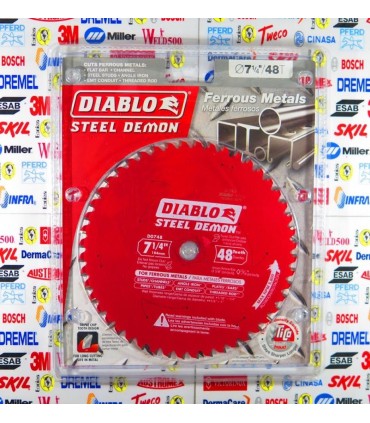Disco de sierra 7-1/4" X 5/8" Diablo