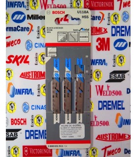 Segueta para Caladora U118A Bosch