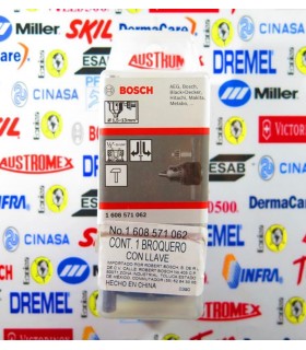 Broquero con llave 1/2" Bosch