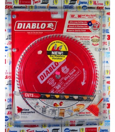 Disco de sierra 10" X 5/8"  Diablo