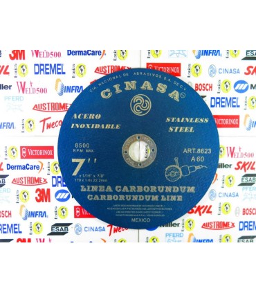 Disco de corte 7" Cinasa