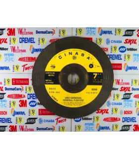 Disco de corte 7" Cinasa