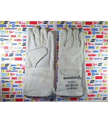 Guante Soldador Kevlar Gris