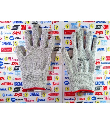 51-623 Guante Dyneema blanco/negro