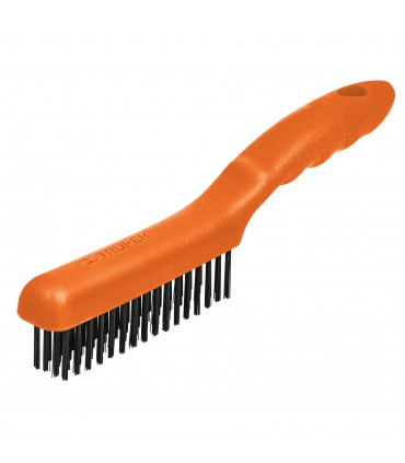 Cepillo alambre, cerdas acero carbono, 64 pinceles