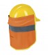 Cubre nuca Casco Color Naranja