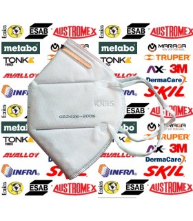 Mascarilla KN-95 con clip