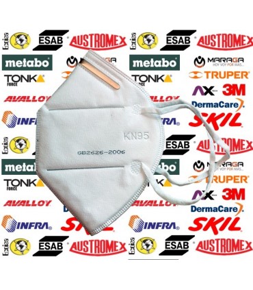 Mascarilla KN-95 con clip