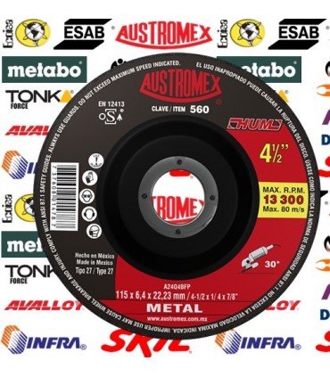 Disco de Corte de Metal 4-1/2"