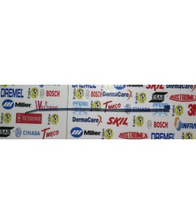 Cincho Detectable Azul 8"