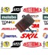 Rueda Flap 3" x 1" x 1/2"