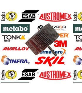 Rueda Flap 3" x 1" x 1/2"