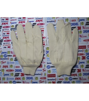 Guante Lona Blanco