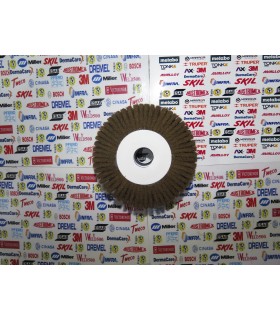 Rueda Flap de Fibra Cafe