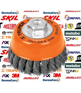 Carda Copa Alambre Trenzado