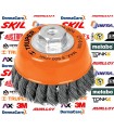 Carda Copa Alambre Trenzado