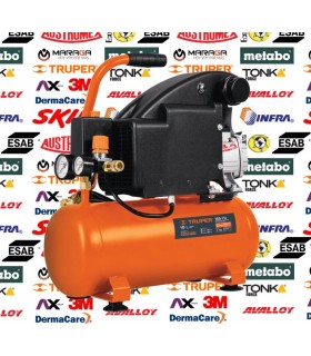 Compresor Horizontal 10 L, 2-1/2" HP 127V