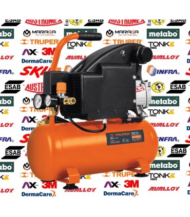 Compresor Horizontal 10 L, 2-1/2" HP 127V
