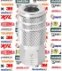 Cople Acero, cuerda 1/4" NPT Hembra