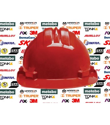 Casco de Seguridad Rojo