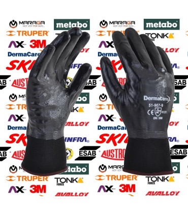 Guante Nylon con Nitrilo 51-907