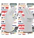 Guante Nylon Blanco