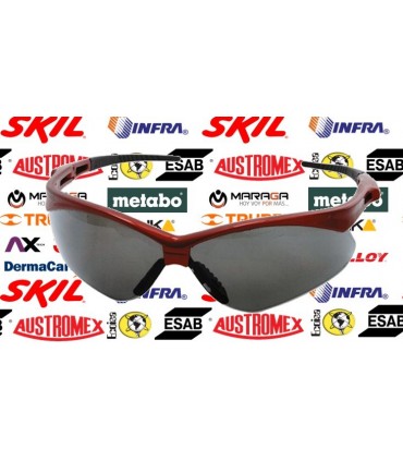 Lente de seguridad Sky Rojo Espejo