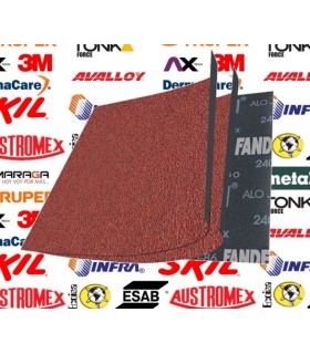 Hoja Esmeril Roja G40