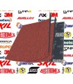 Hoja Esmeril Roja G40