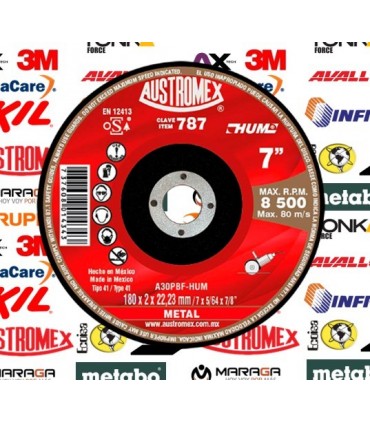 787-Disco Corte Metal 7"
