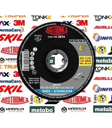 Disco para Corte y Desbaste 4 1/2"