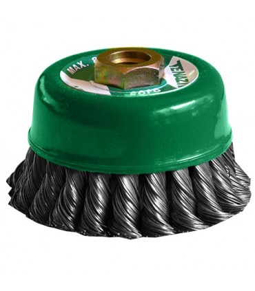Carda 4" Trenzada tipo Copa Multi-Rosca