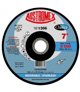 Disco de corte 7" Acero Inoxidable