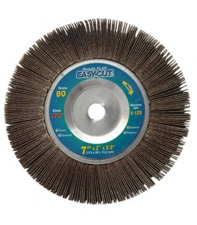 Rueda Flap con Centro Metalico 7" x 2" x 5/8"