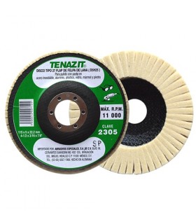 Disco de Felpa 4 1/2"
