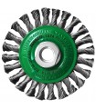 Cepillo Circular Alambre Inoxidable Trenzado