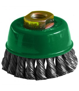 Cepillo Copa De Alambre Trenzado