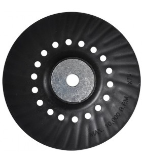 Respaldo Hule para Disco de Lija 7"