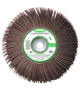 Rueda Flap 7" con Centro Metalico