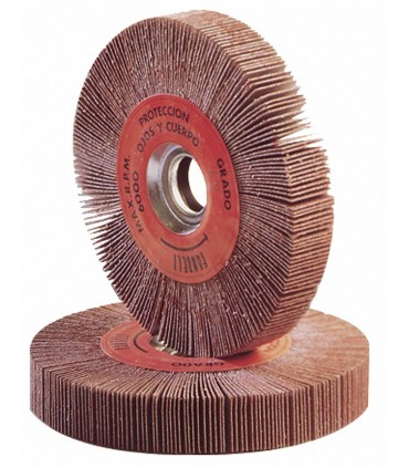 Rueda Flap 6" x 1" x 1" G180