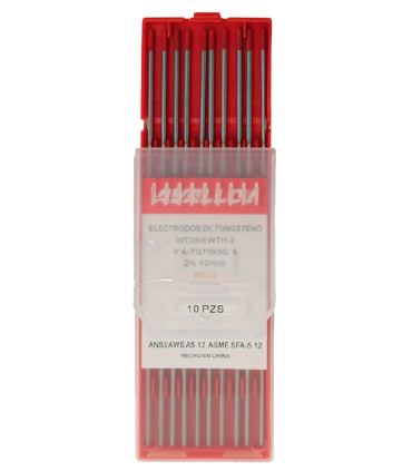ELECTRODO DE TUNGSTENO 2% THORIO 3/32