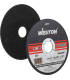 Disco de Corte Metal y Acero Inoxidable 4 1/2" x 0.045" x 7/8" Weston Z-20197
