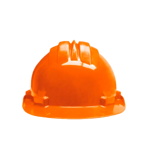 Casco de Seguridad Naranja