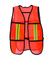 Chaleco Fluorescente Naranja con Reflejante