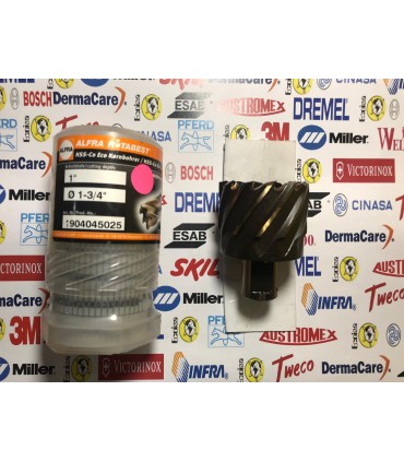 Broca anular 1 3/4 x 1"